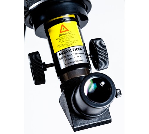 Praktica Телескоп Deneb 72/800, искатель red dot, адаптер для смартфона, стальная тренога