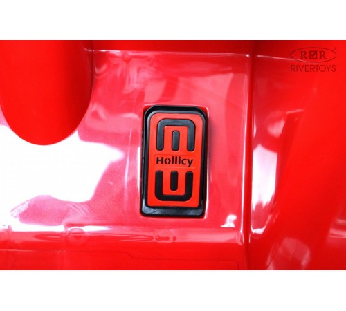 Детский пожарный электромобиль с полным набором амуниции A555AA красный