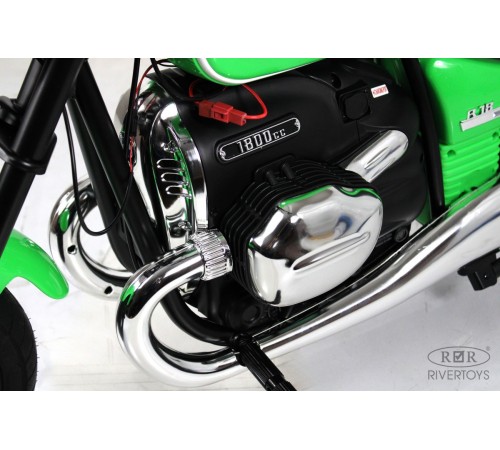Детский электромотоцикл BMW R18 (A777AA-NEW) зеленый