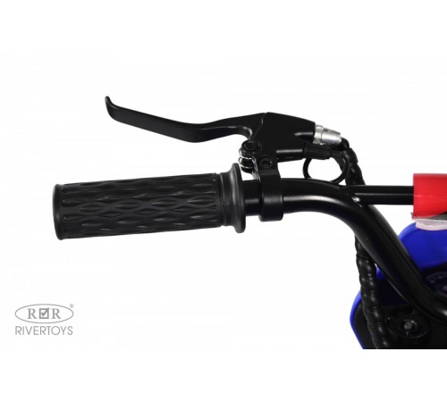 Детский электромотоцикл E777KX синий