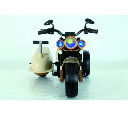 Трицикл Harley-Davidson с люлькой 9912 Бежевый