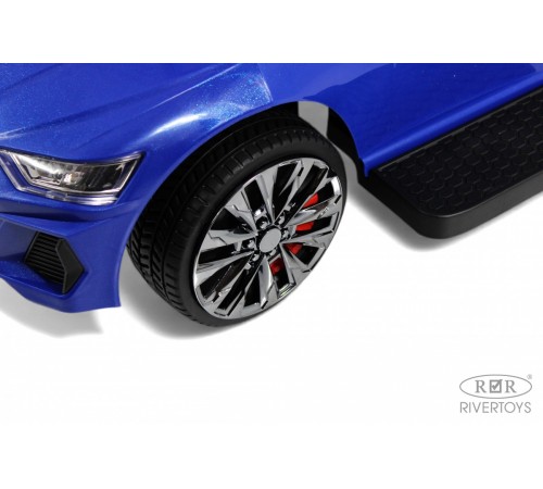 Детский толокар-каталка с козырьком AUDI Z005ZZ-AP синий