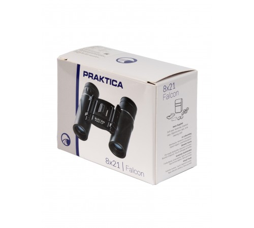 Бинокль компактный Praktica Falcon 8x21, чёрный