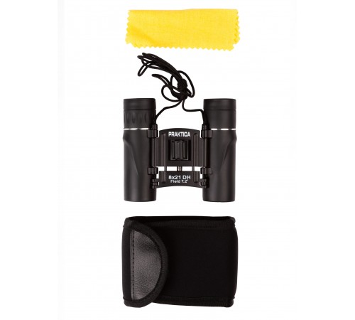 Бинокль компактный Praktica Falcon 8x21, чёрный
