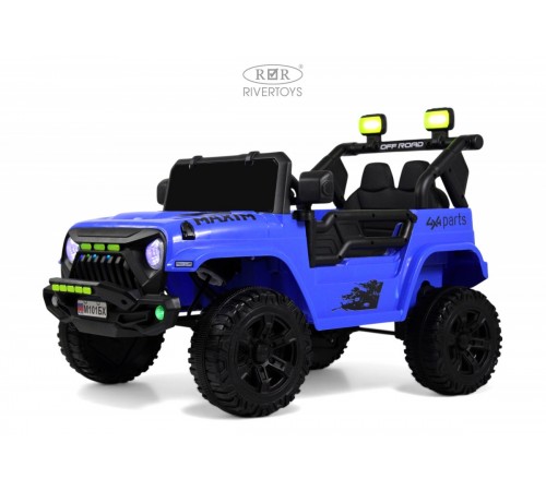 Детский электромобиль Джип MINI М101БХ синий