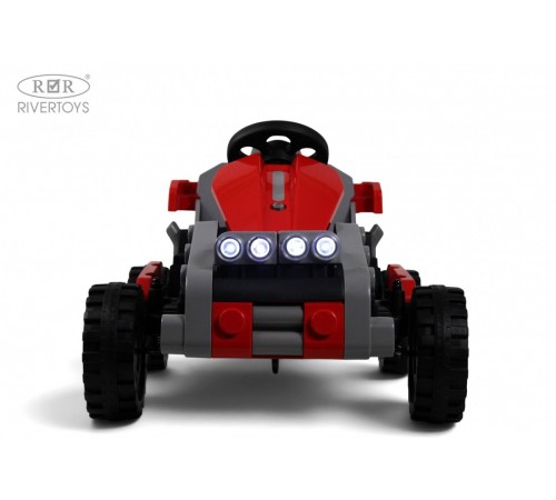 Детский электромобиль-трансформер (картинг, джип) K303PX красный