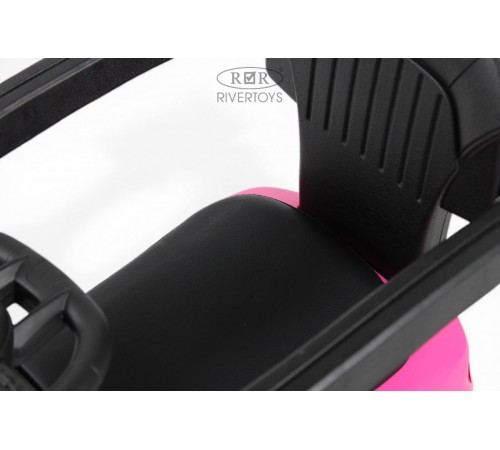 Детский толокар-каталка с козырьком BMW Z005ZZ-BP розовый