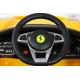 Детский электромобиль Ferrari  X009XX желтый