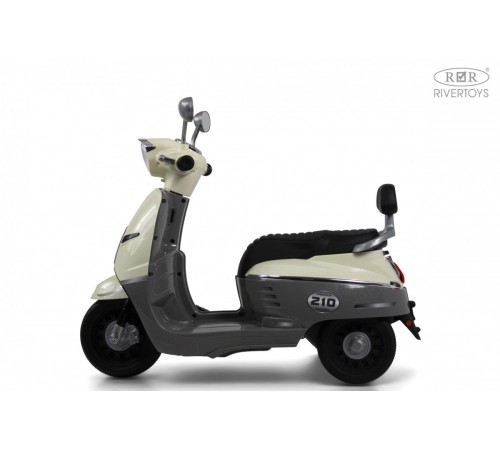 Детский электромотоцикл Z222ZZ-M серый