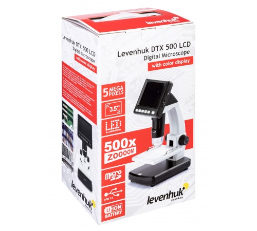 Микроскоп цифровой Levenhuk DTX 500 LCD