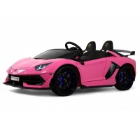 Детский электромобиль Lamborghini Aventador SVJ (A111MP) розовый