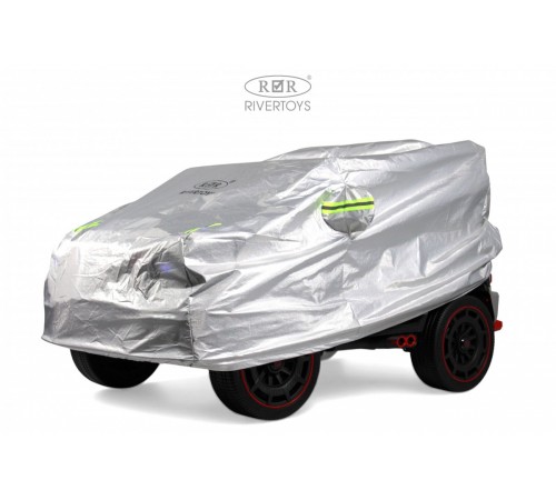 Детский двухместный электромобиль BRABUS MAXI Z888ZZ серый