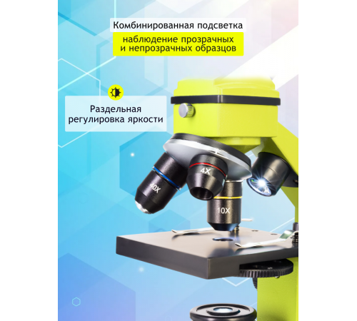 Микроскоп Levenhuk Rainbow 2L PLUS Микроскоп Levenhuk Rainbow 2L PLUS