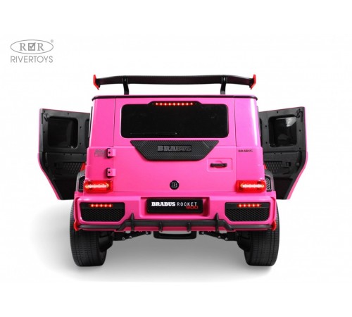 Детский двухместный электромобиль BRABUS MAXI Z888ZZ розовый