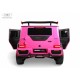 Детский двухместный электромобиль BRABUS MAXI Z888ZZ розовый