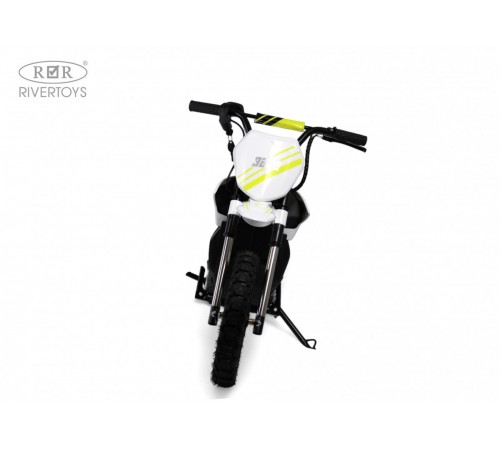 Детский электромотоцикл E777KX белый