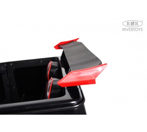 Детский двухместный электромобиль BRABUS MAXI Z888ZZ черный