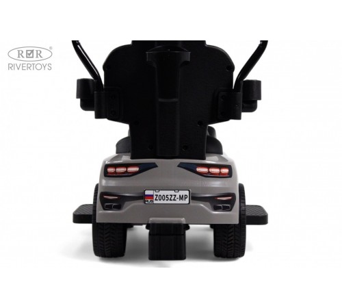 Детский толокар-каталка с козырьком Merc Z005ZZ-MP серый