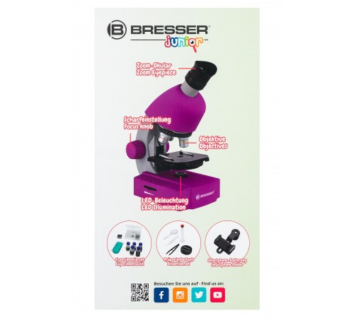 Микроскоп Bresser Junior 40–640x