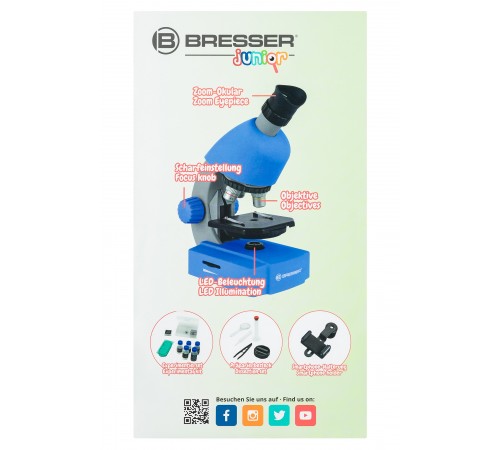 Микроскоп Bresser Junior 40–640x Микроскоп Bresser Junior 40–640x