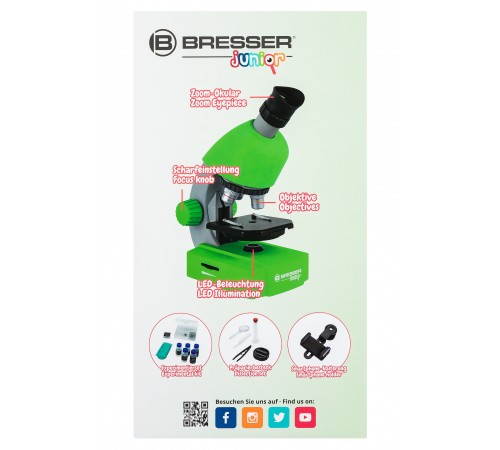 Микроскоп Bresser Junior 40–640x