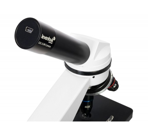 Микроскоп Levenhuk Rainbow D2L, 0,3 Мпикс, Moonstone\Лунный камень