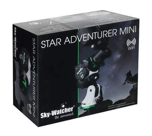 Монтировка Sky-Watcher Star Adventurer Mini, белая/зеленая Монтировка Sky-Watcher Star Adventurer Mini, белая/зеленая