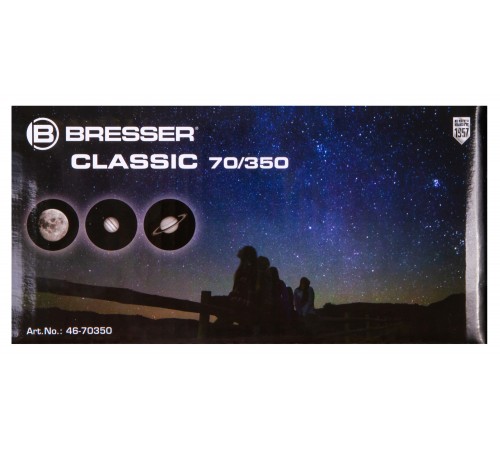 Телескоп Bresser Classic 70/350 AZ Телескоп Bresser Classic 70/350 AZ