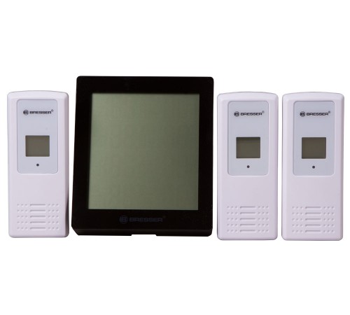 Метеостанция Bresser Temeo Hygro Quadro, черная