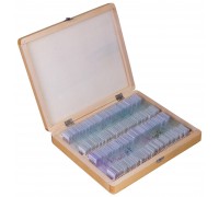 Набор микропрепаратов Bresser 100 шт., в кейсе