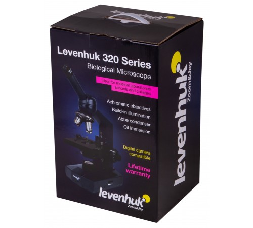 Микроскоп Levenhuk 320 PLUS, монокулярный Микроскоп Levenhuk 320 PLUS, монокулярный