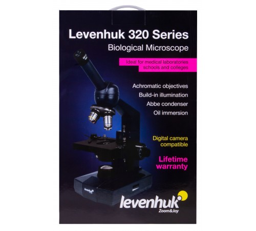 Микроскоп Levenhuk 320 PLUS, монокулярный Микроскоп Levenhuk 320 PLUS, монокулярный