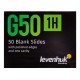 Стекла предметные с лункой Levenhuk G50 1H, 50 шт.