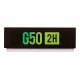 Стекла предметные с двумя лунками Levenhuk G50 2H, 50 шт.