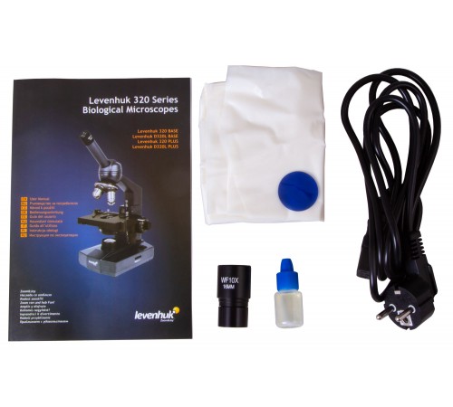 Микроскоп Levenhuk 320 BASE, монокулярный