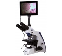 Микроскоп цифровой Levenhuk MED D30T LCD, тринокулярный