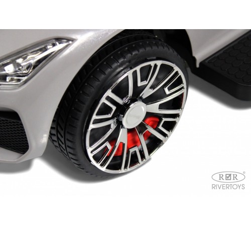 Детский толокар-каталка с козырьком BMW Z005ZZ-BP серый