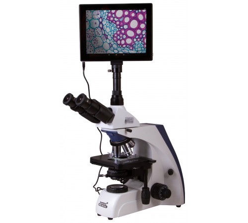 Микроскоп цифровой Levenhuk MED D35T LCD, тринокулярный