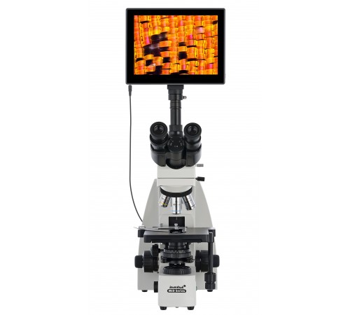 Микроскоп цифровой Levenhuk MED D40T LCD, тринокулярный