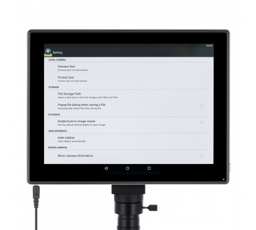 Микроскоп цифровой Levenhuk MED D40T LCD, тринокулярный