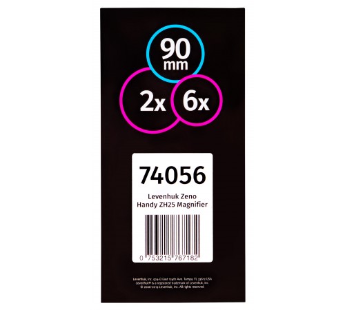 Лупа ручная Levenhuk Zeno Handy ZH25