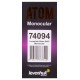 Монокуляр Levenhuk Atom 8x42