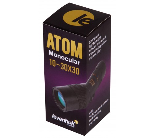 Монокуляр Levenhuk Atom 10–30х30