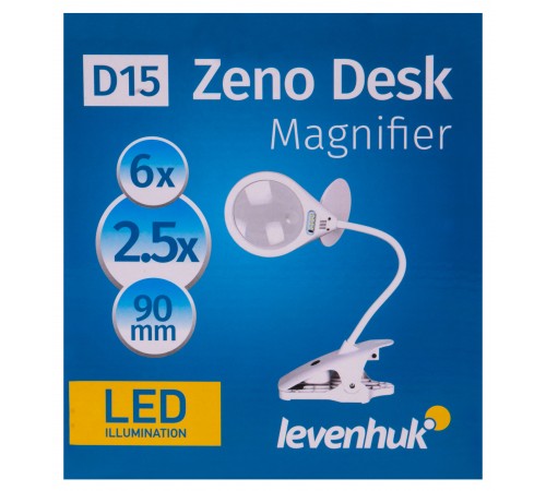 Лупа настольная Levenhuk Zeno Desk D15