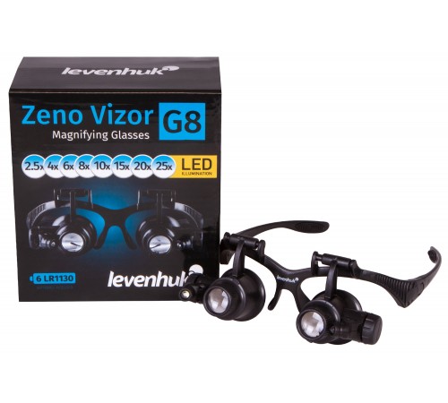 Лупа-очки Levenhuk Zeno Vizor G8
