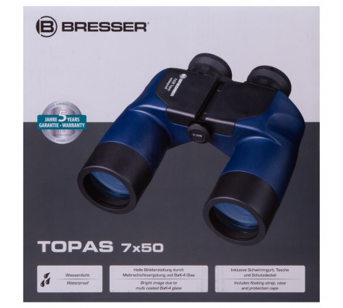 Бинокль Bresser Topas 7x50 WP