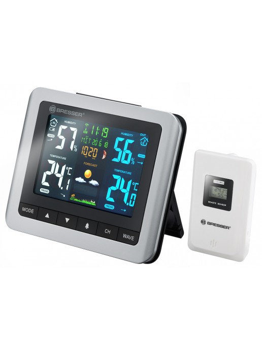 Метеостанция Bresser MeteoTemp WTM с цветным экраном
