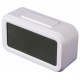Часы настольные Bresser MyTime Duo LCD, белые