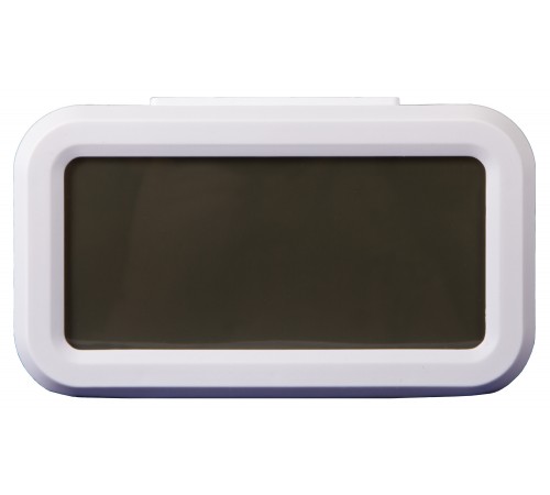Часы настольные Bresser MyTime Duo LCD, белые