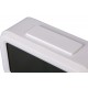 Часы настольные Bresser MyTime Duo LCD, белые